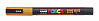 Маркер UNI "POSCA" PC-3ML, 0,9-1,3 мм, наконечник пулевидный, цвет оранжевый с блёстками